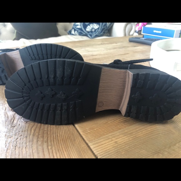 Black Kids Suede ankle boots - Picture 3 of 4